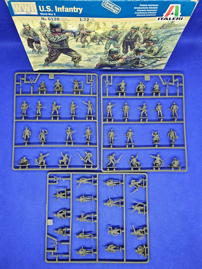 Italeri U.S. Infantry WWII 6120 48 Soldats Américains 172 2008 #32