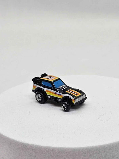 Micro Machines Plymouth Arrow Funny Car Noire, Galoob, 1986, 4 cm