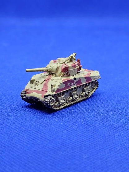 M4A3 Sherman Micro Machines Military Galoob Char Camouflage Désert ARGOS Vintage0
