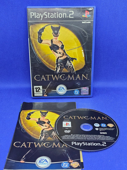 Catwoman PS2 Jeu Action Aventure EA Games 2004 DC Comics PlayStation 2 PAL2