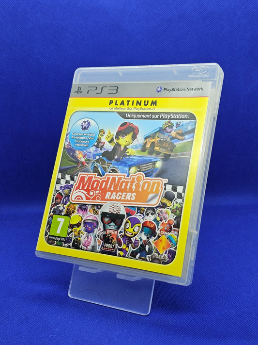 ModNation Racers, PS3 Platinum, Sony, 2010, Jeu Complet PAL FR0