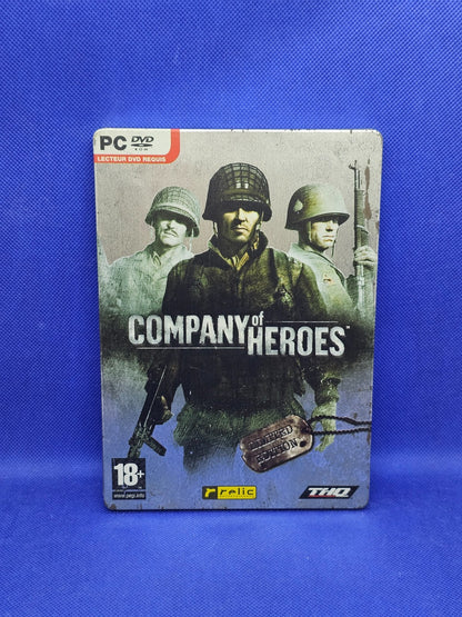 Company of Heroes Limited Edition Steelbook PC Relic THQ 20060