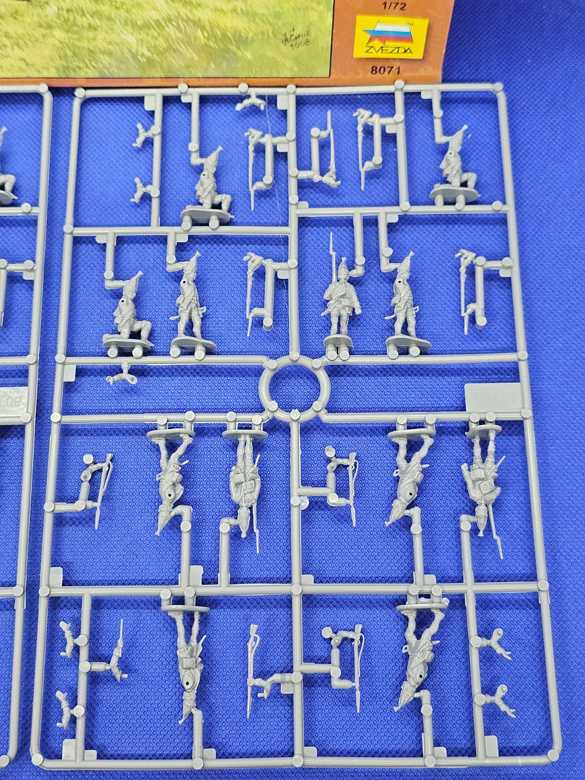 Zvezda 8071 Grenadiers Prussiens Frédéric II 172 2009 Complet4