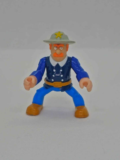 Figurine Cavalerie Officier Fisher Price Great Adventure Cowboy