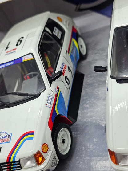 Coffret Peugeot 205 Rallye Édition Limitée 2005 Solido 118 Pack 2 Voitures5