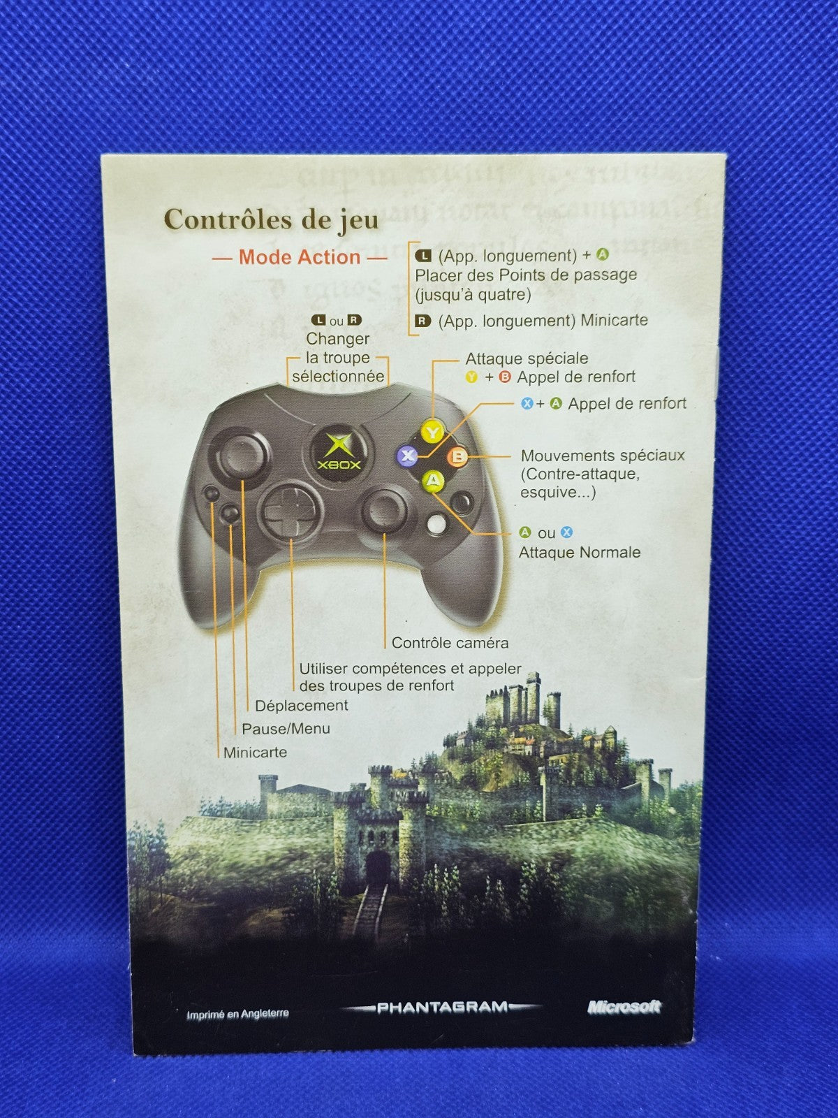 Kingdom Under Fire The Crusaders Notice Xbox Original Microsoft Phantagram1