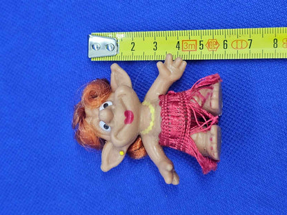 Troll Startoys Artcelona Vintage Espagne Cheveux Orange Jupe Bordeaux