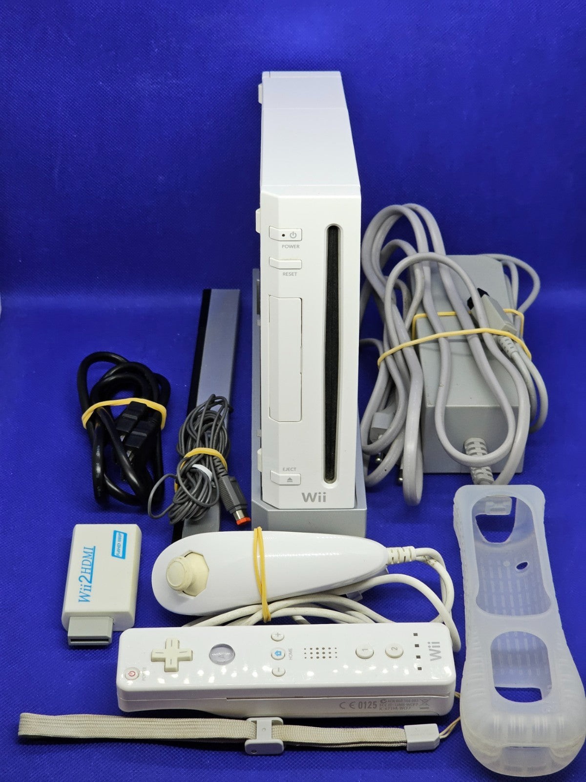 Nintendo Wii Blanche RVL-001 PAL Console Wiimote Nunchuk HDMI Nintendo 20061