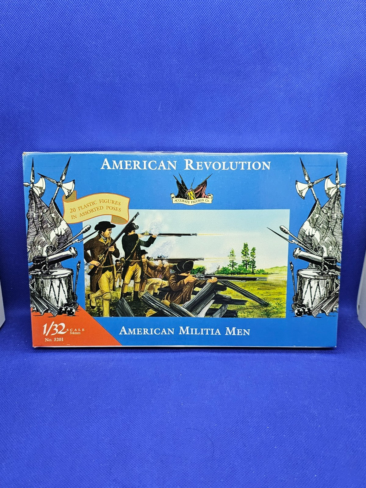 American Militia Men American Revolution Accurate IMEX 3201 132 20 Figurines0