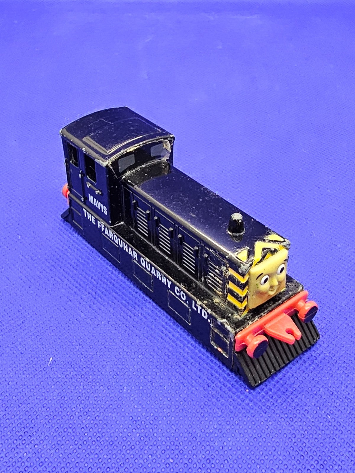 Mavis Thomas et ses amis ERTL 1993 locomotive diesel métal vintage0