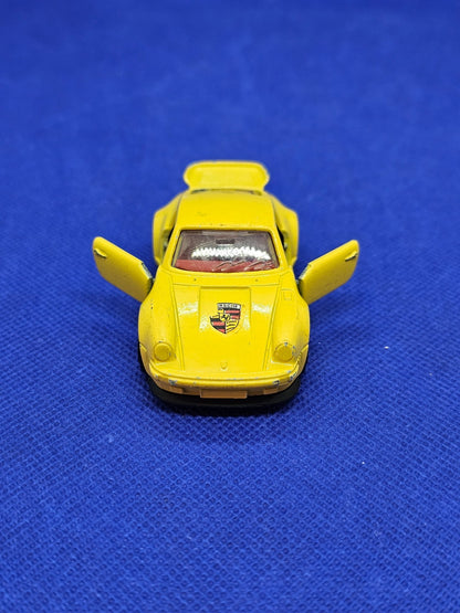 Porsche 911 Turbo 930 Majorette 209 Made in France Jaune 157 Vintage2