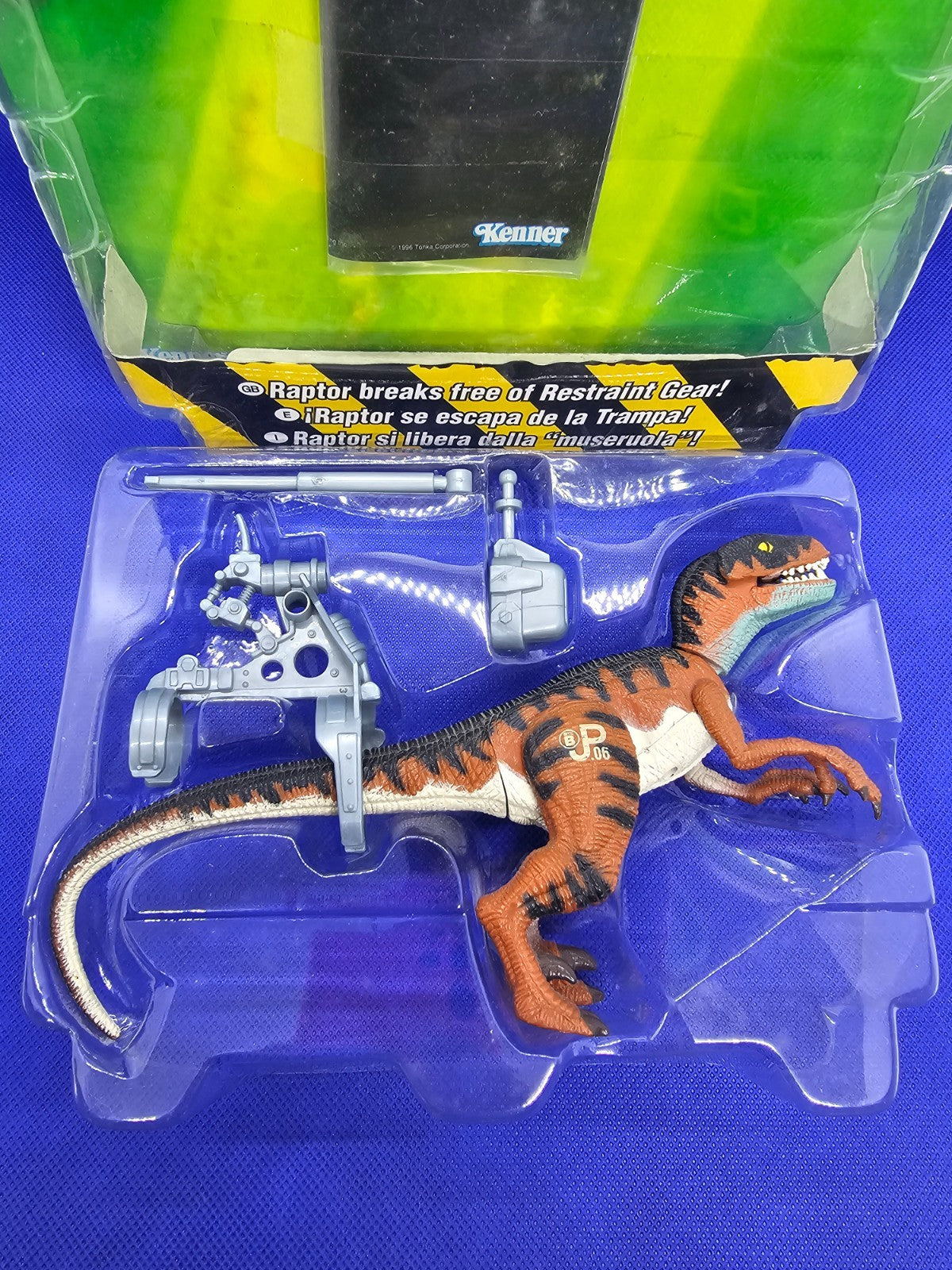 Velociraptor Raptor, The Lost World Jurassic Park, Kenner, 1997 Opened6