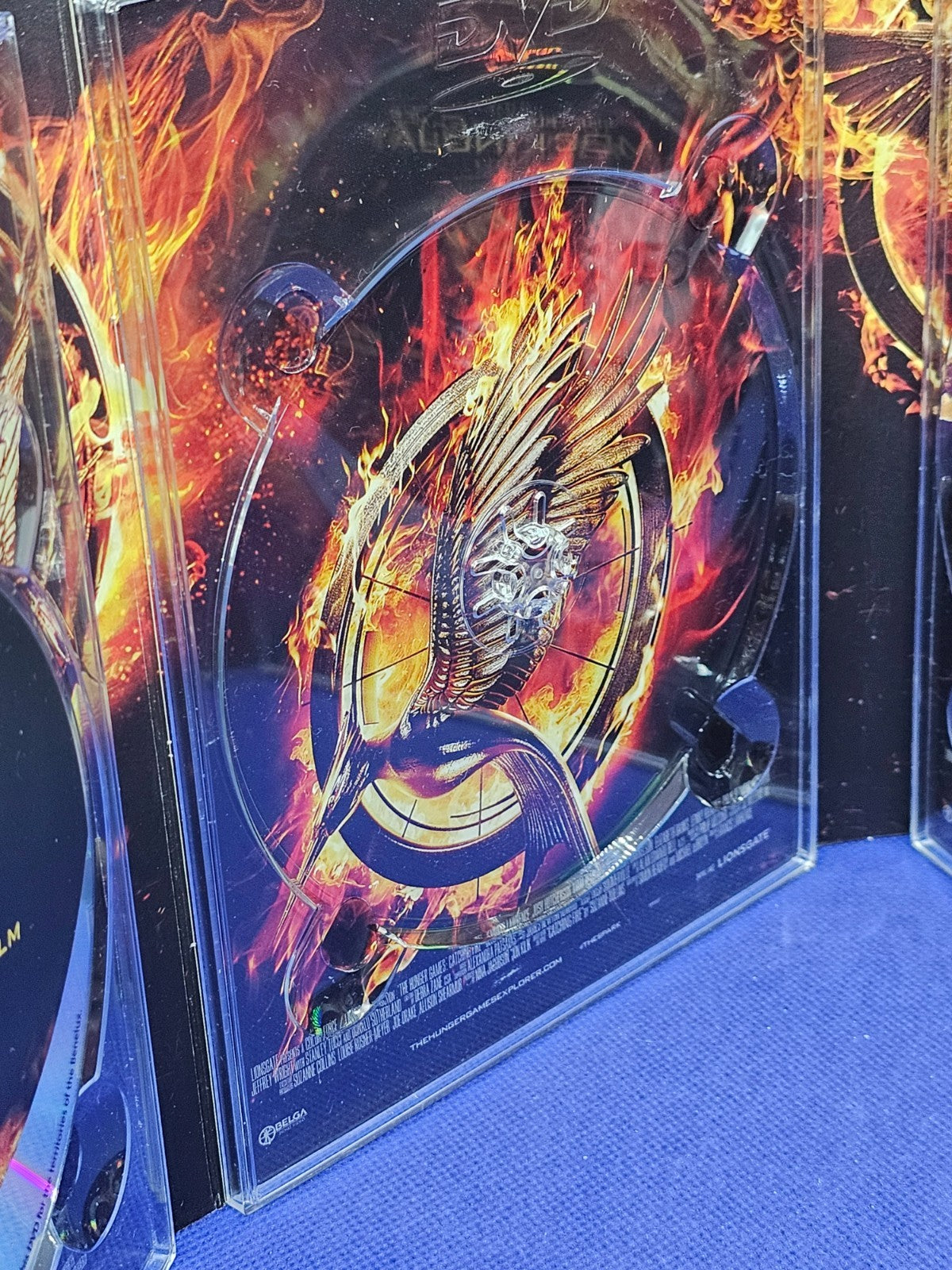 Hunger Games Collection Coffret DVD 4 Films Lionsgate Belga Incomplet5