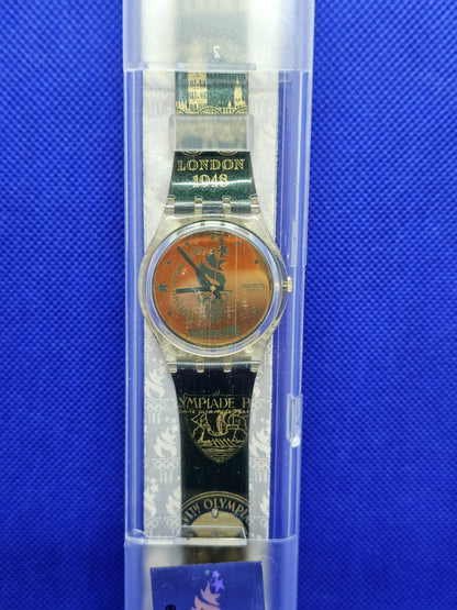 Montre Swatch Atlanta 1996 Jeux Olympiques GZ136 vintage 19940