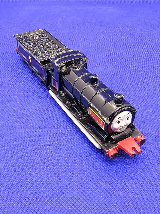 Donald numéro 9 Thomas Friends ERTL 1992 locomotive tender métal vintage0