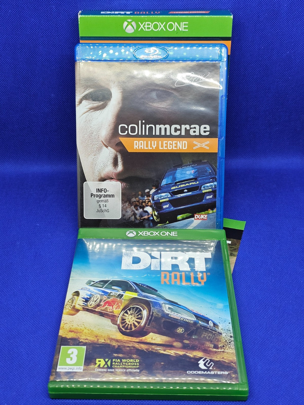 DiRT Rally Legend Edition Xbox One Colin McRae Codemasters 2016 Coffret Blu ray3