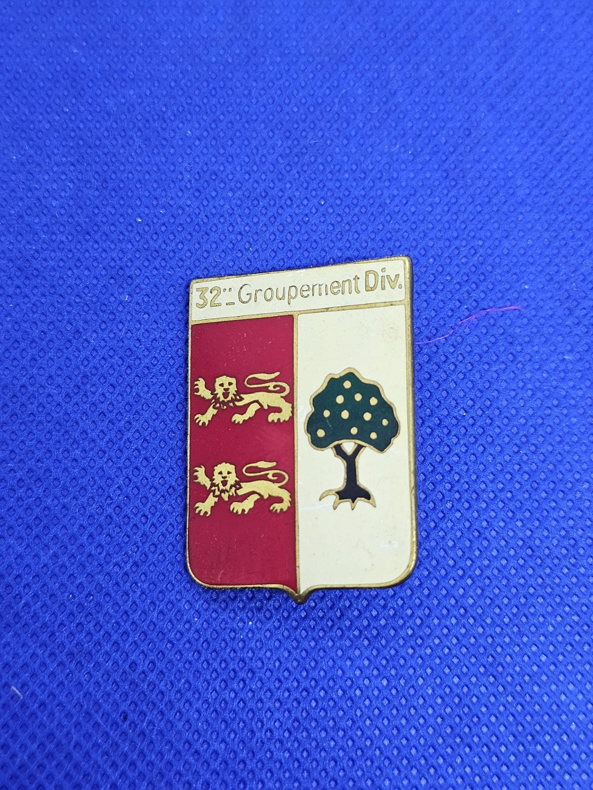 Insigne Militaire 32e Groupement Divisionnaire Drago Paris G2141 Armée Française0