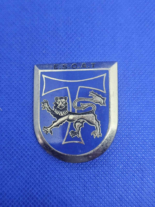 Insigne ESOAT École Sous-Officiers Transmissions Drago Paris G2551 Armée Françai