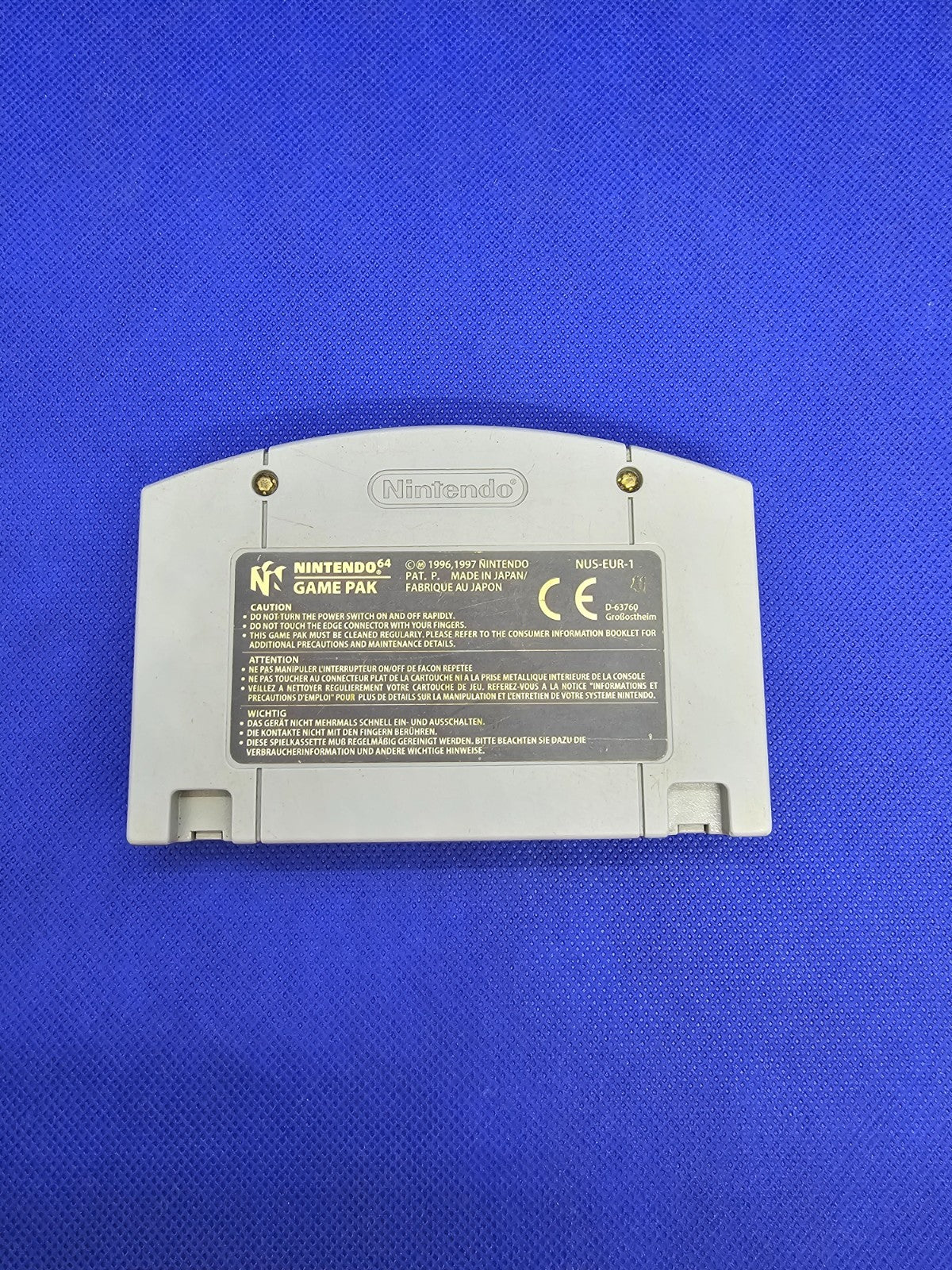 Lylat Wars Nintendo 64 N64 PAL EUR Nintendo 1997 Cartouche Seule1