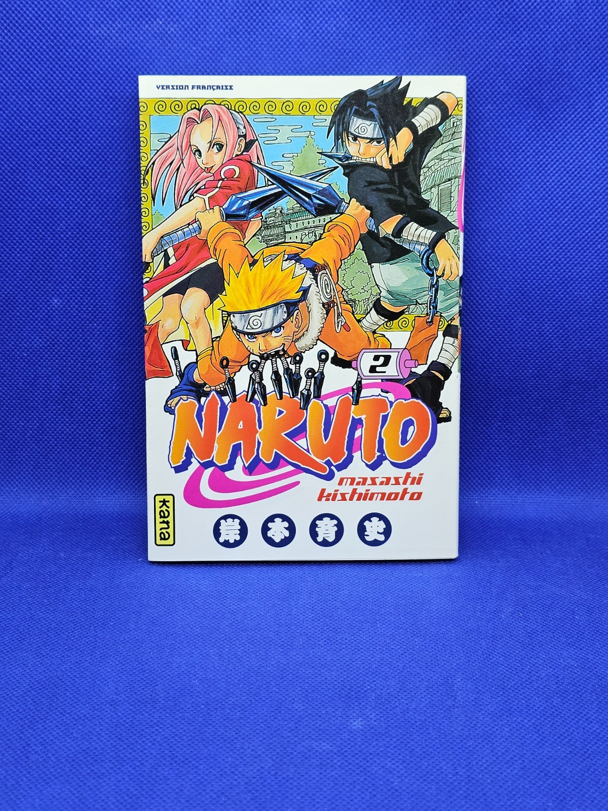 Naruto Tome 2 Manga Shonen Kana Masashi Kishimoto 20020