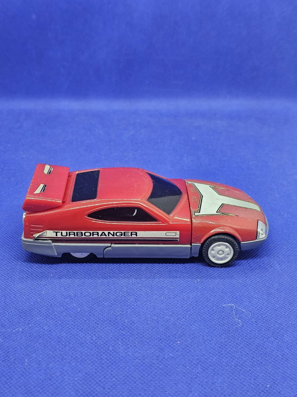 Turbo GT Red Turbo Machine Turboranger DX Chogokin Bandai 1989 Vintage7