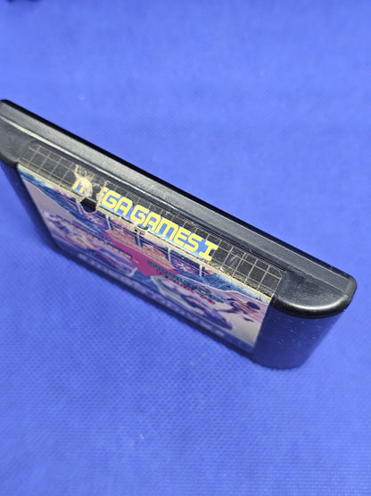 Mega Games I Sega Mega Drive Super Hang-On Columns World Cup Italia 90 PAL 19927