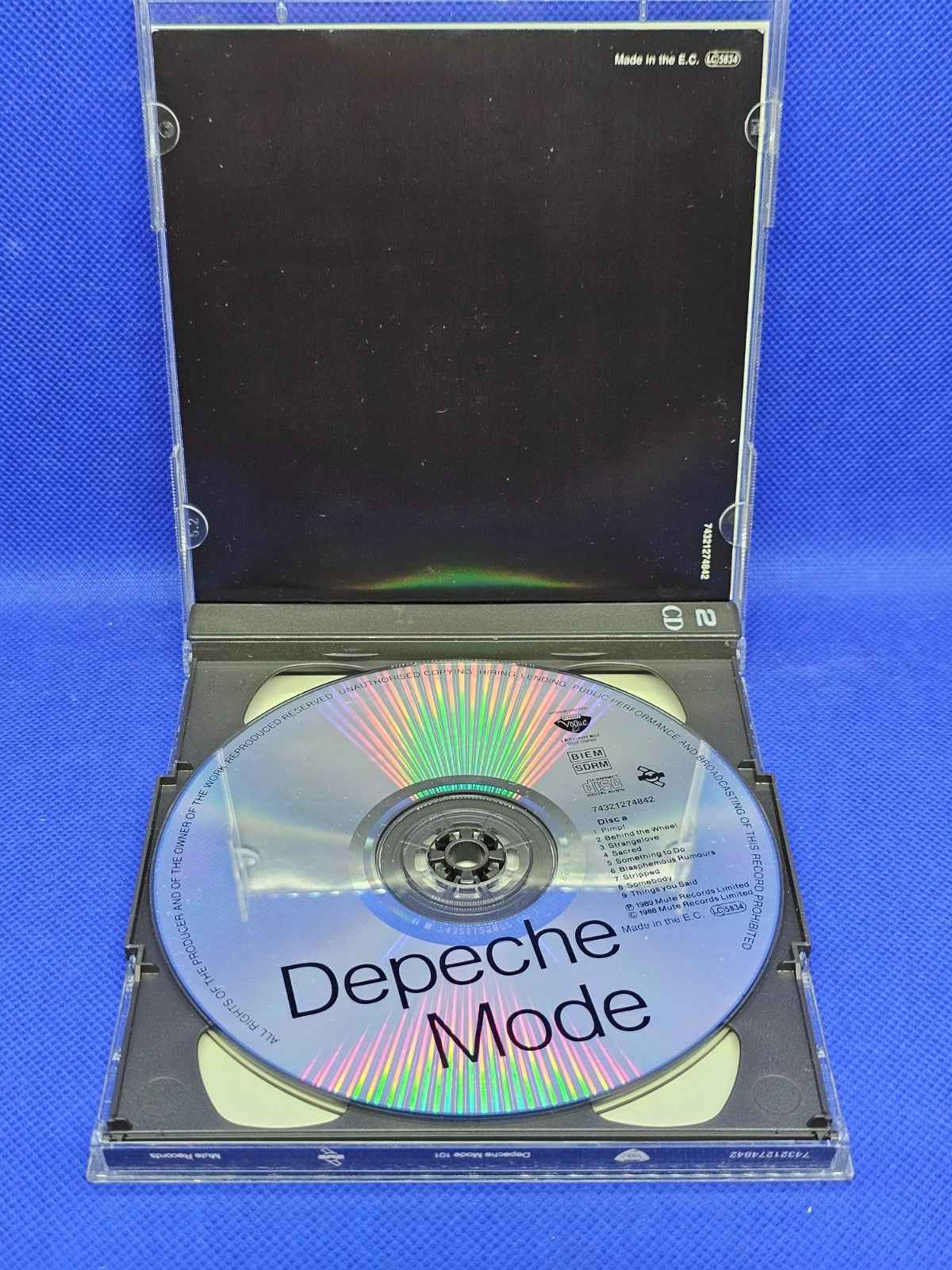 Depeche Mode 101 Double CD Live Mute Vogue 1992