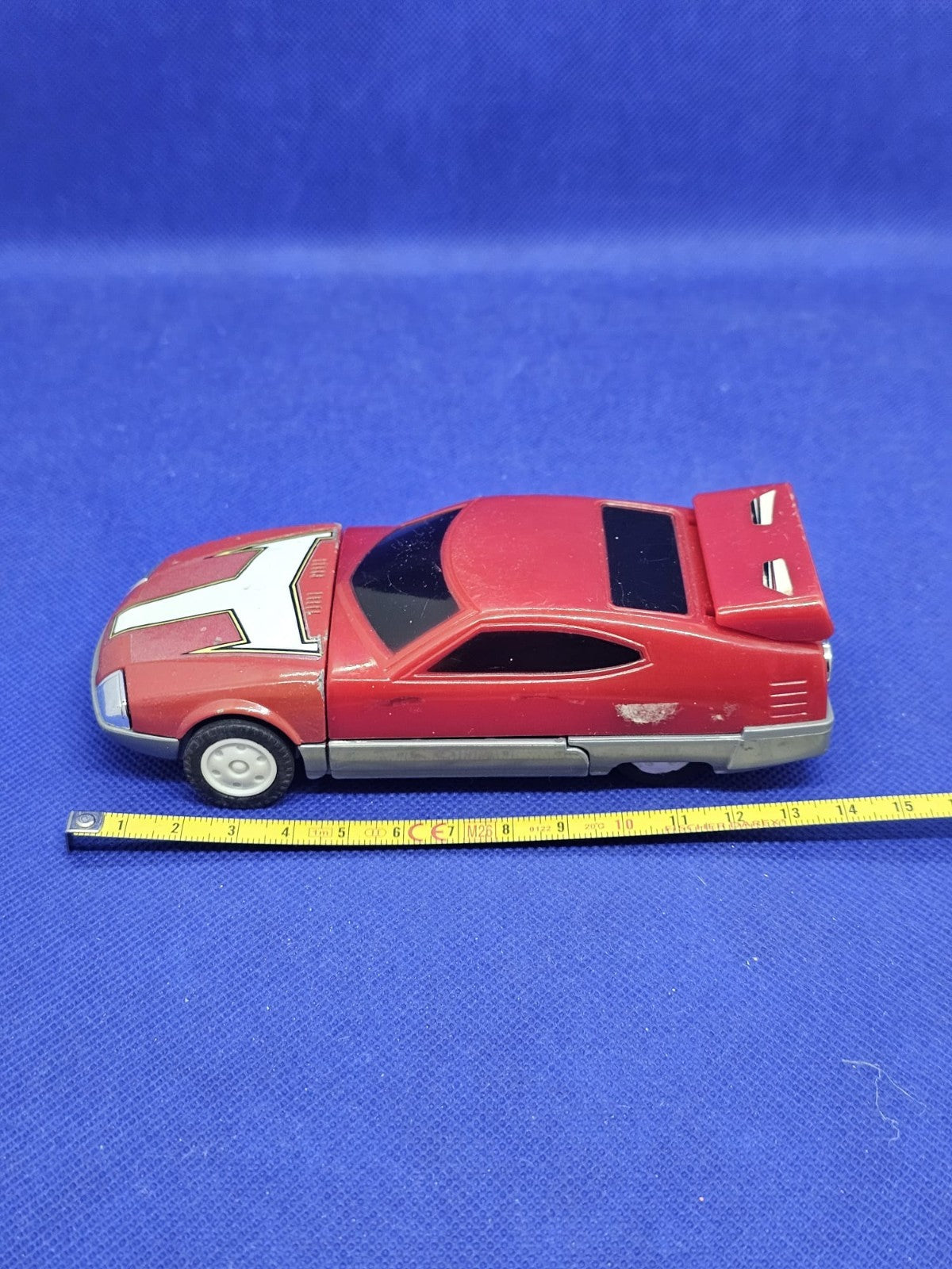 Turbo GT Red Turbo Machine Turboranger DX Chogokin Bandai 1989 Vintage2