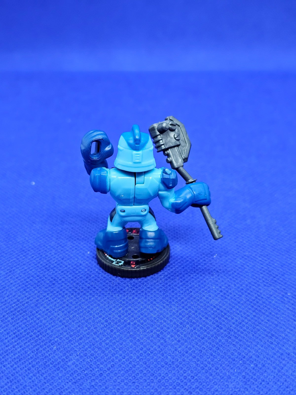 Akedo Hyperlock Guerrier Bleu Figurine Moose Toys 5 cm1