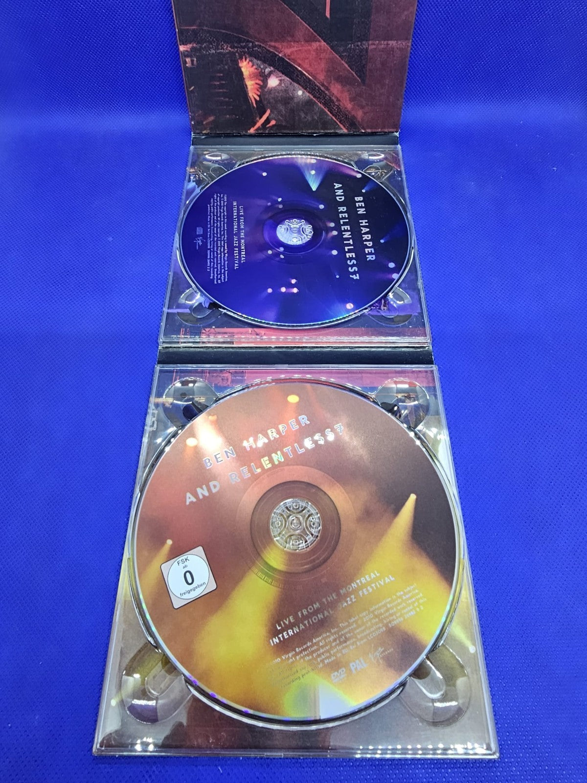 Ben Harper Relentless7 Live Montreal Jazz Festival CD DVD Virgin 20105