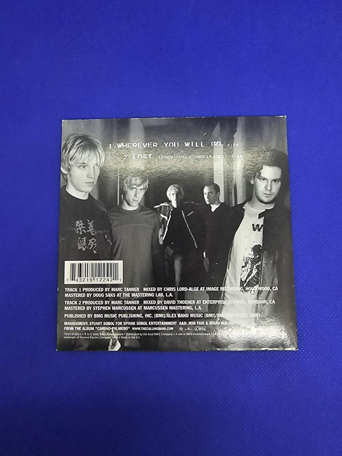 The Calling Wherever You Will Go CD Single 2 Titres BMG RCA 20021