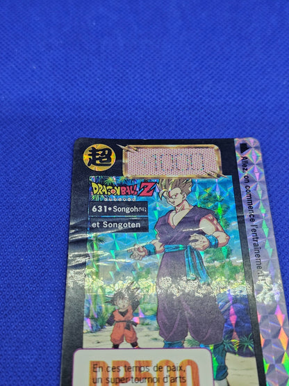 Dragon Ball Z Carddass 631 Son Gohan Son Goten Prism Bandai 19951