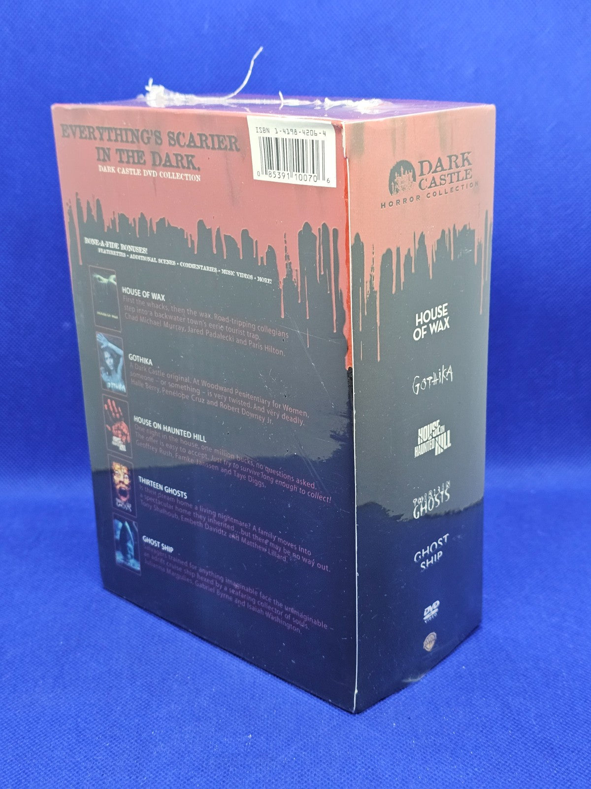 Dark Castle Horror Collection Coffret DVD Zone 1 US Warner Bros Ghost Ship Gothi2