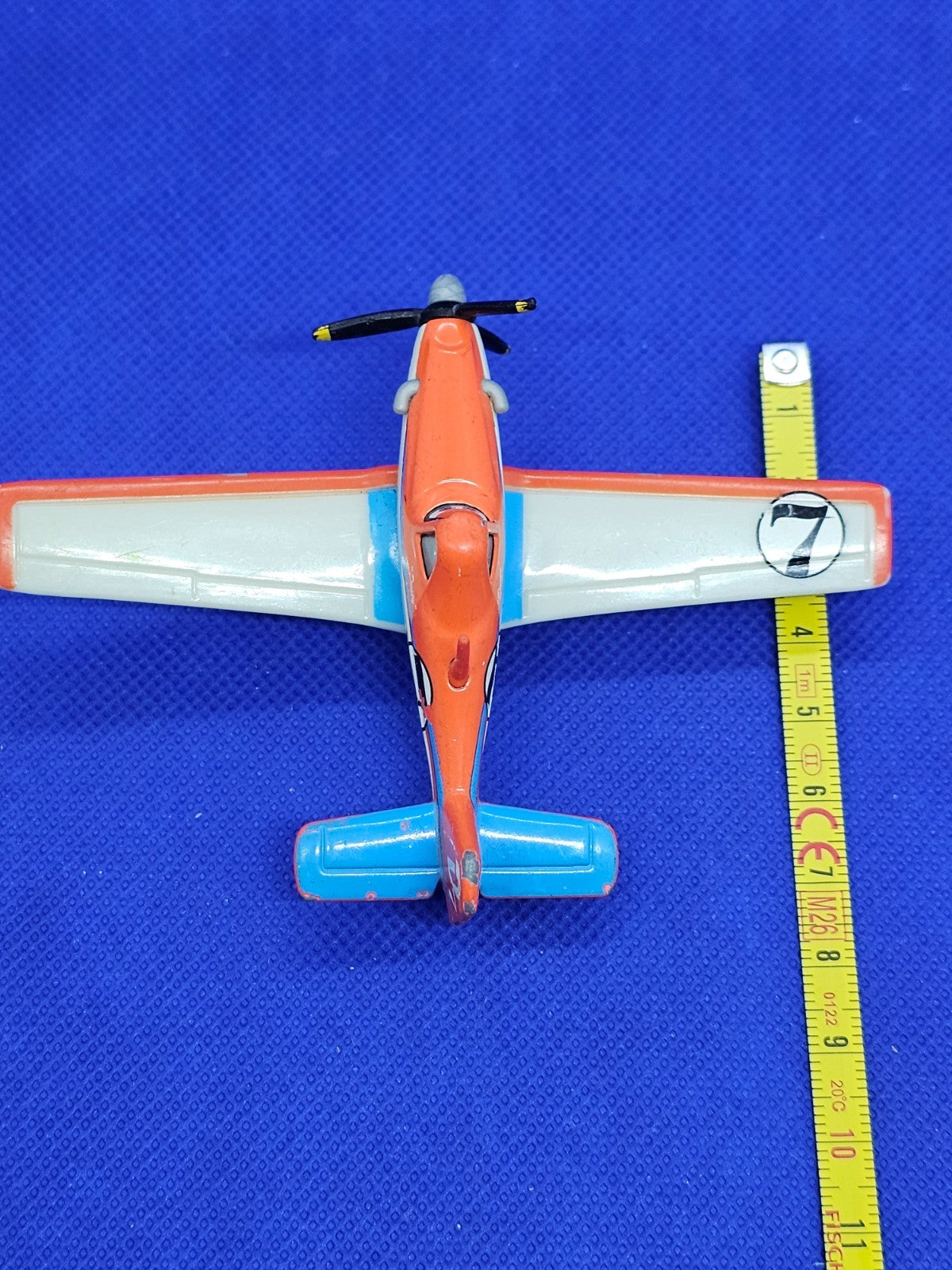 Dusty Crophopper 7 Disney Planes Mattel 2013 Avion Diecast 1554