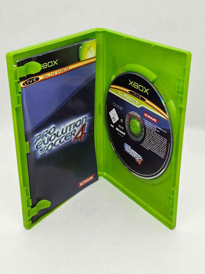 Pro Evolution Soccer 4, Xbox Classics, Konami, 2004, Version PAL Complet