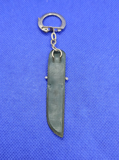 Porte-clé Couteau Miniature Vintage, Années 60-70, Métal et Étui Plastique1