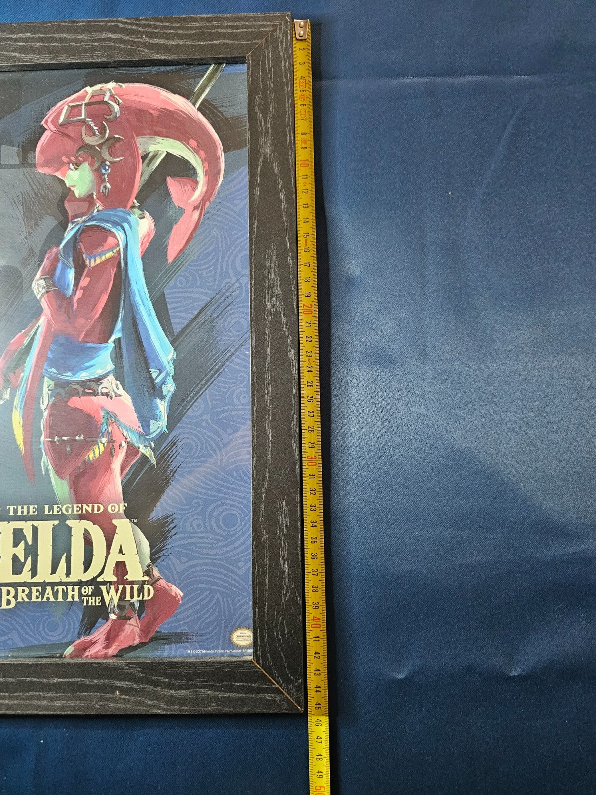 Poster Encadré The Legend of Zelda Breath of the Wild Mipha Nintendo 2017 34x445