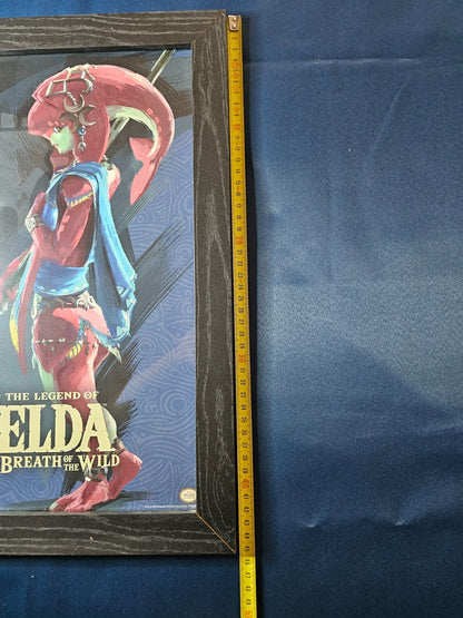 Poster Encadré The Legend of Zelda Breath of the Wild Mipha Nintendo 2017 34x445