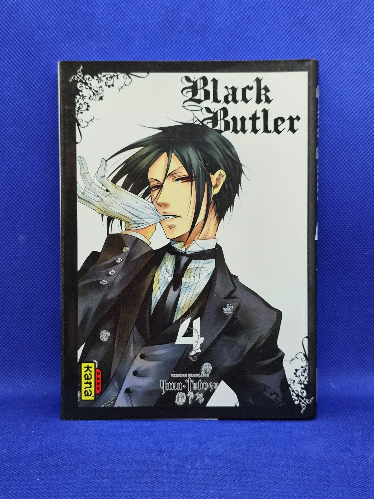 Black Butler Tome 4 Manga Kana Yana Toboso Dark Fantasy VF 20100