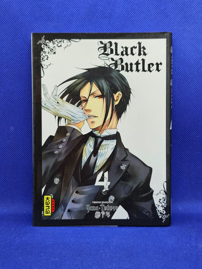 Black Butler Tome 4 Manga Kana Yana Toboso Dark Fantasy VF 20100