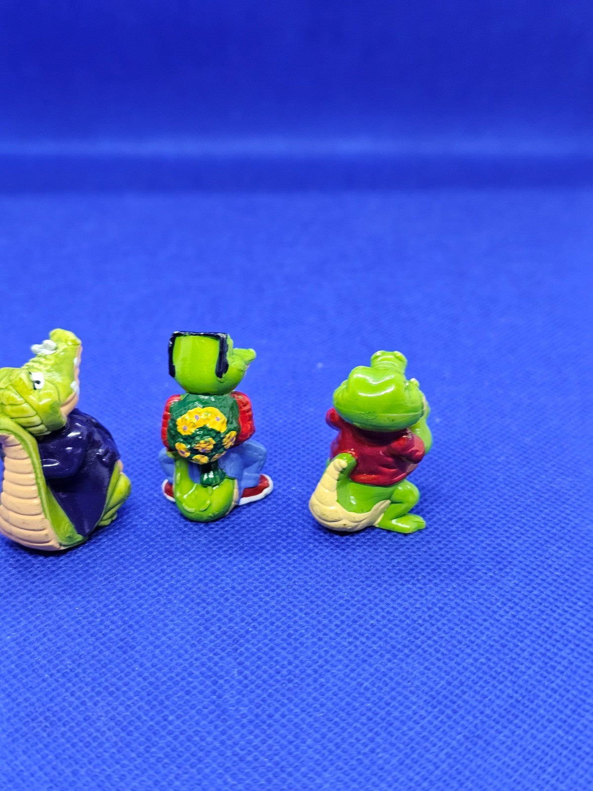 Lot 5 Figurines Crazy Coco  Crocodiles Kinder Surprise – 1992 – Vintage Kinder5