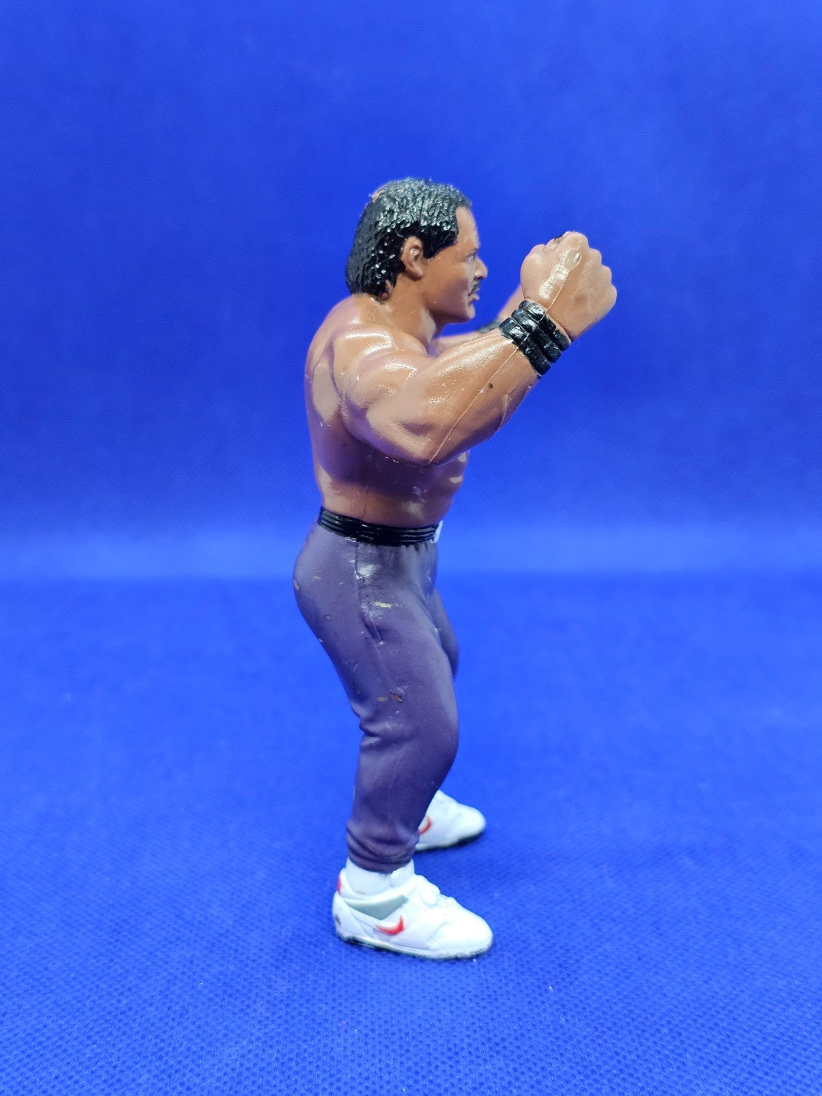 Figurine Butch Reed WCW Wrestling Galoob 1990 Catch Vintage 12 cm1