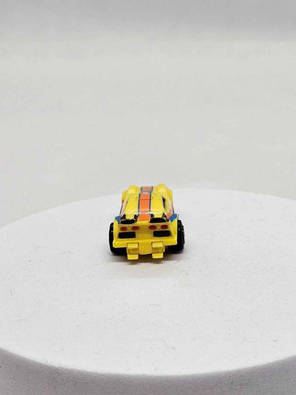 Micro Machines Plymouth Arrow Funny Car Deluxe Thunder Jaune 1988 Galoob