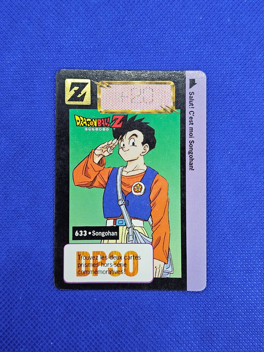 Dragon Ball Z Carddass 633 Son Gohan Part 16 Bandai 1995 Française0