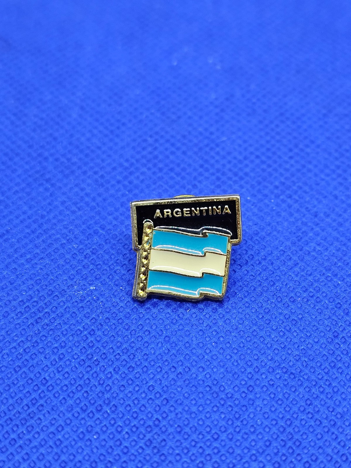Pin’s Argentine Drapeau Argentina Métal Émaillé Souvenir Collection Vintage0