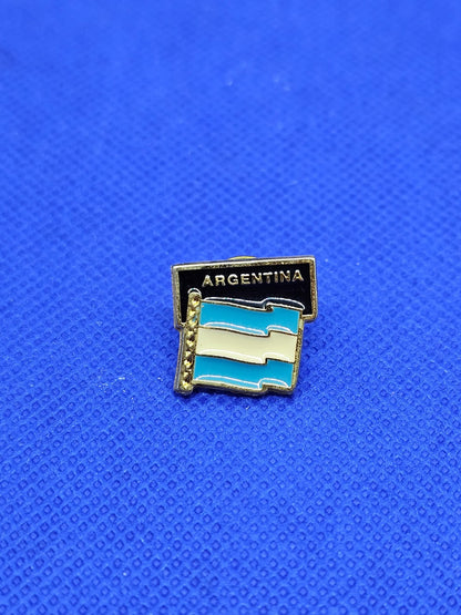 Pin’s Argentine Drapeau Argentina Métal Émaillé Souvenir Collection Vintage0
