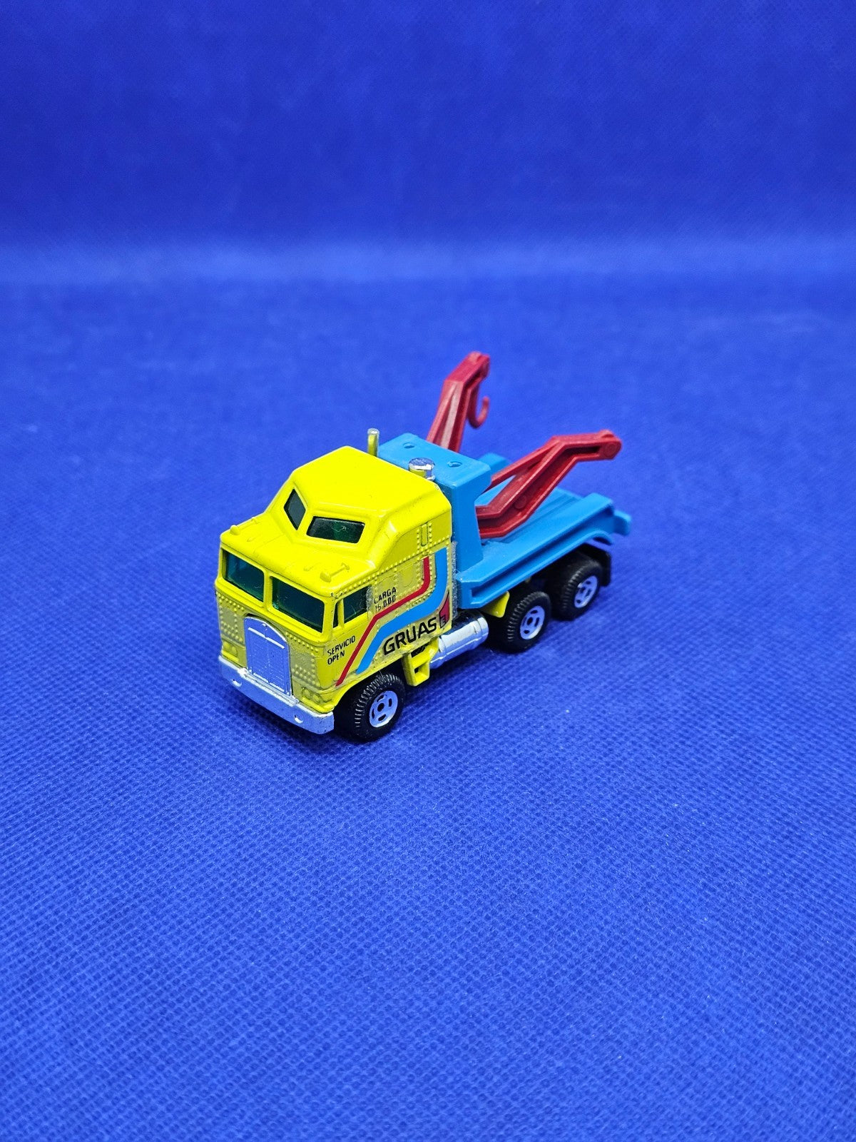 Kenworth K100 camion dépanneuse Gruas Guisval Made in Spain vintage 8 cm0