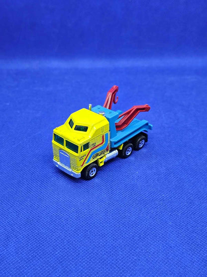 Kenworth K100 camion dépanneuse Gruas Guisval Made in Spain vintage 8 cm