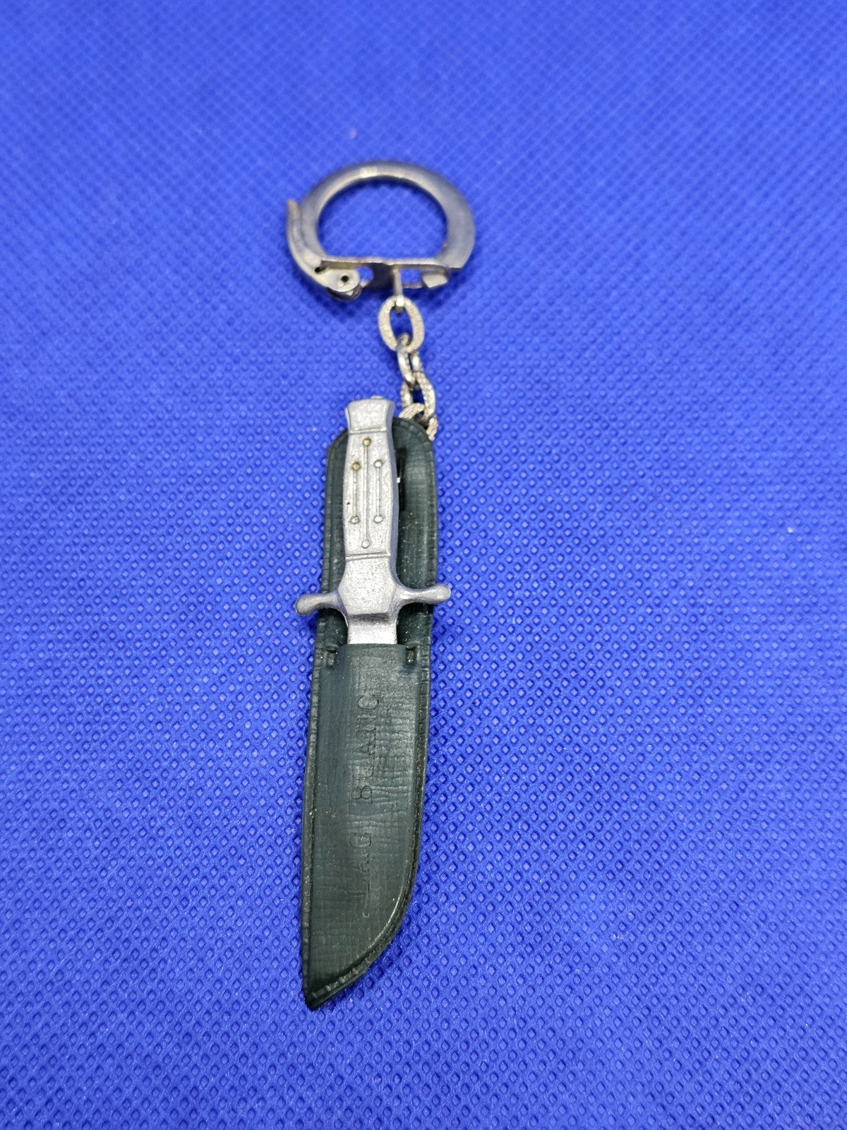 Porte-clé Couteau Miniature Vintage, Années 60-70, Métal et Étui Plastique0