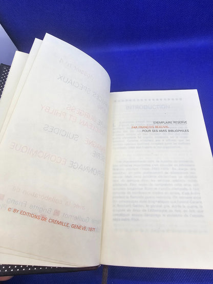 Les Grandes Énigmes de l’Espionnage Dossier 4 Bernard Michal Crémille 19715